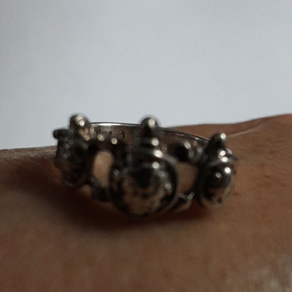 Turtle. 925 Sterling Silver Ring - image 7